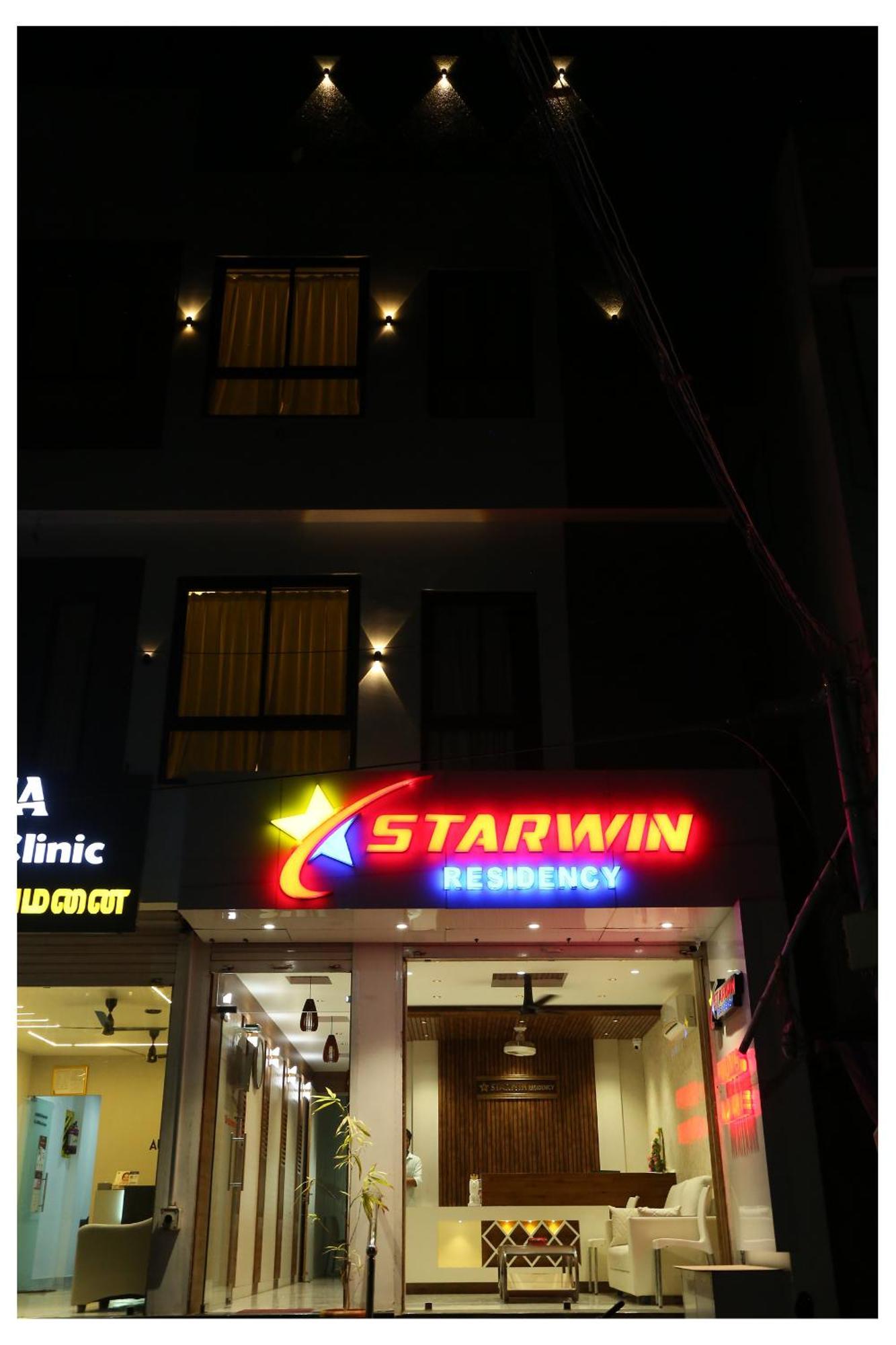 Вілла Starwin Residency Раманатхапурам Екстер'єр фото